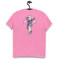 T-Shirt croix de fleurs