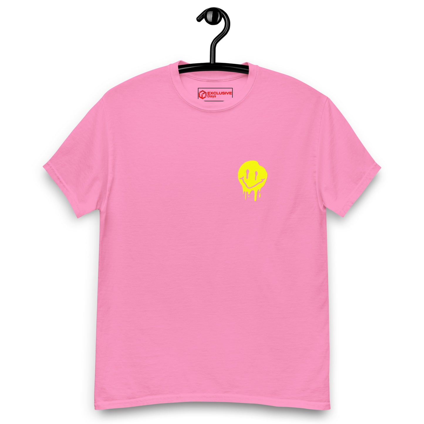 Yellow Dripping smiley t-shirt