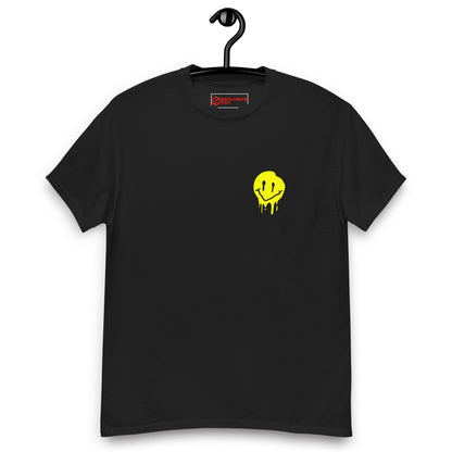 Yellow Dripping smiley t-shirt