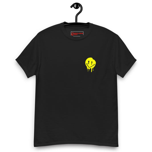 Yellow Dripping smiley t-shirt