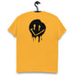 T-shirt smiley Dripping noir