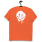 White Dripping smiley t-shirt