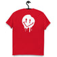 White Dripping smiley t-shirt