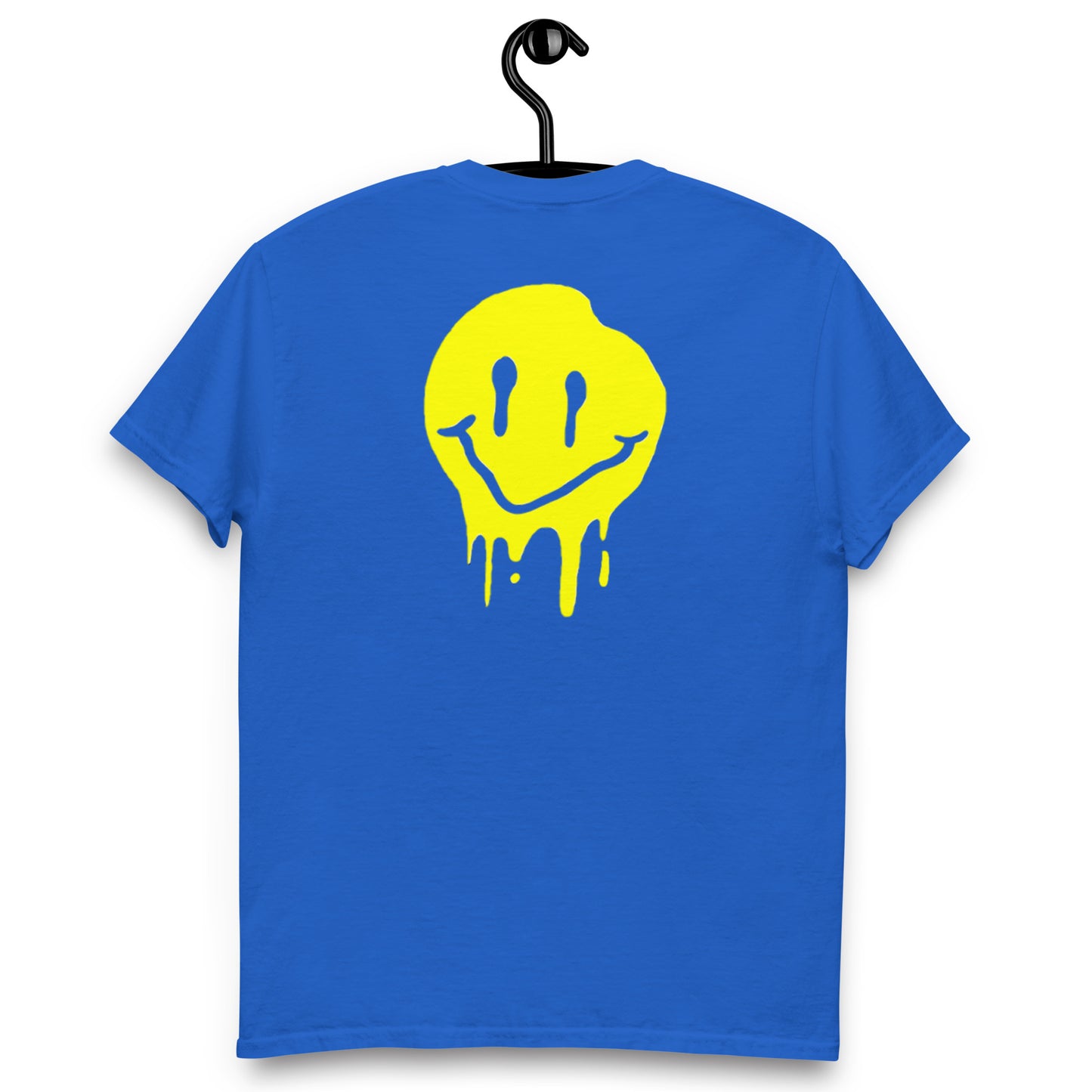 Yellow Dripping smiley t-shirt