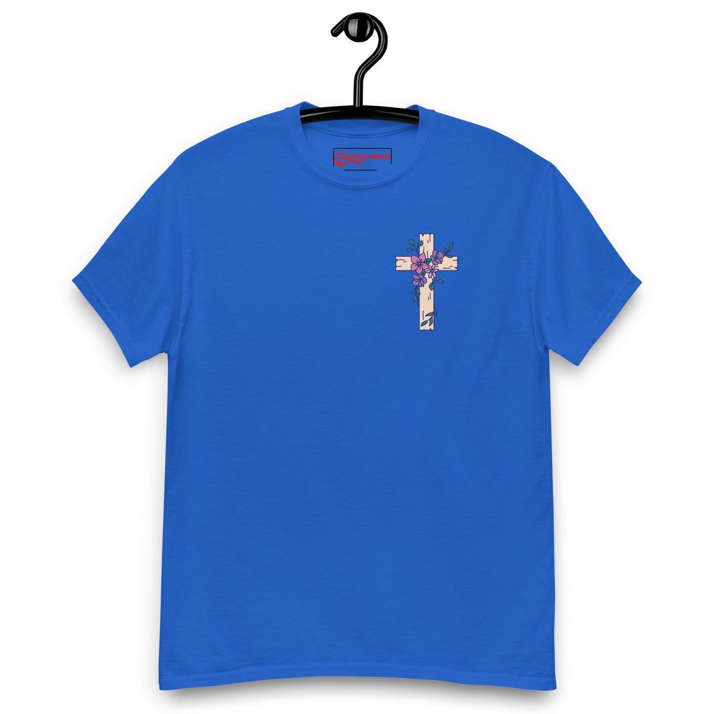 T-Shirt croix de fleurs