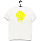 Yellow Dripping smiley t-shirt