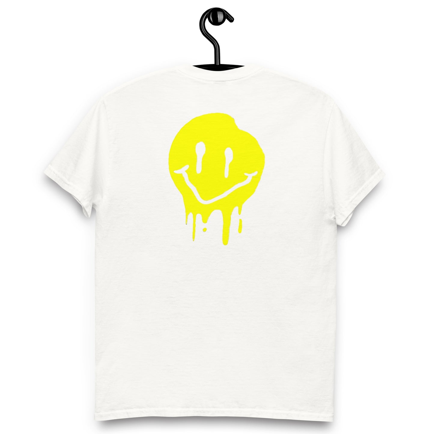 Yellow Dripping smiley t-shirt