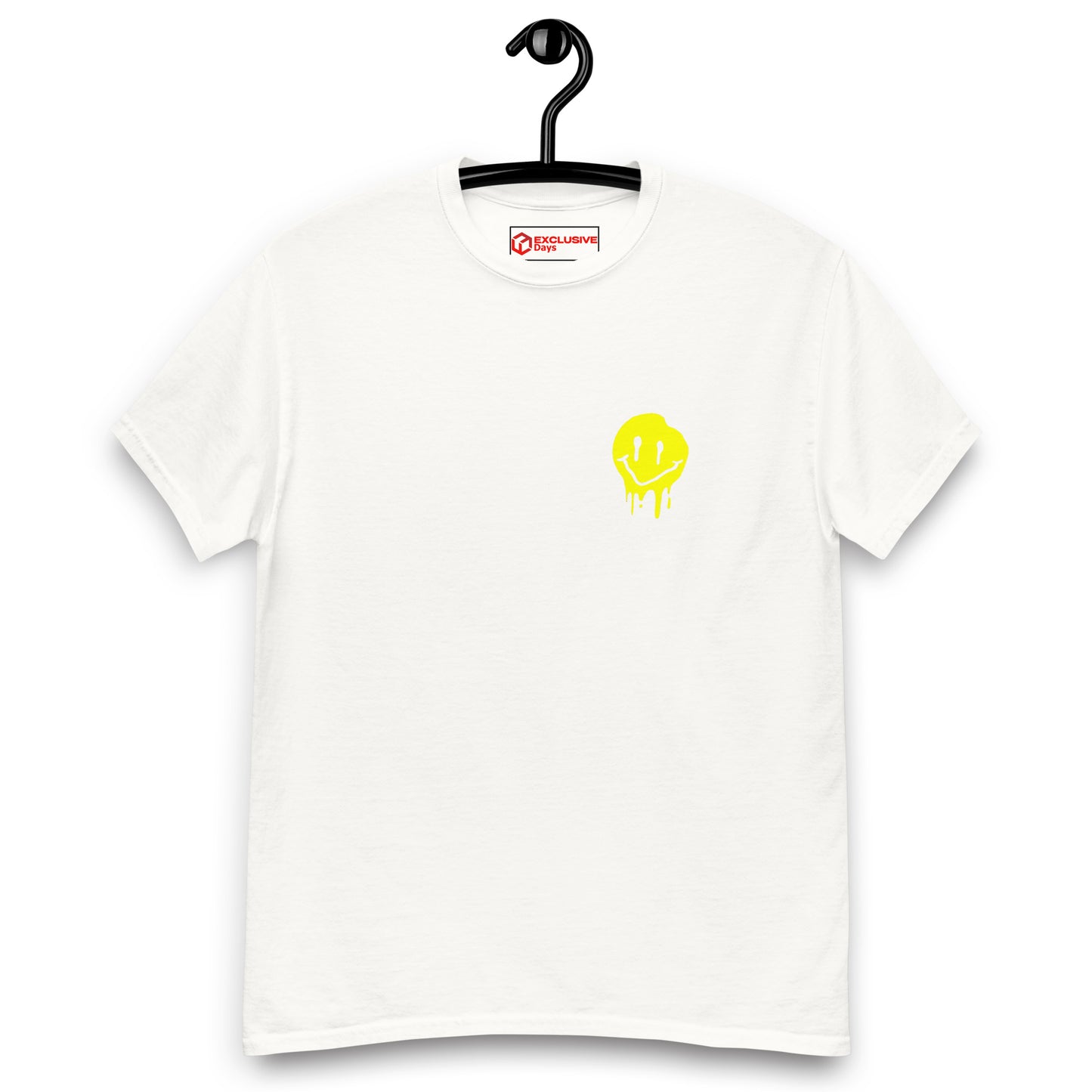 Yellow Dripping smiley t-shirt