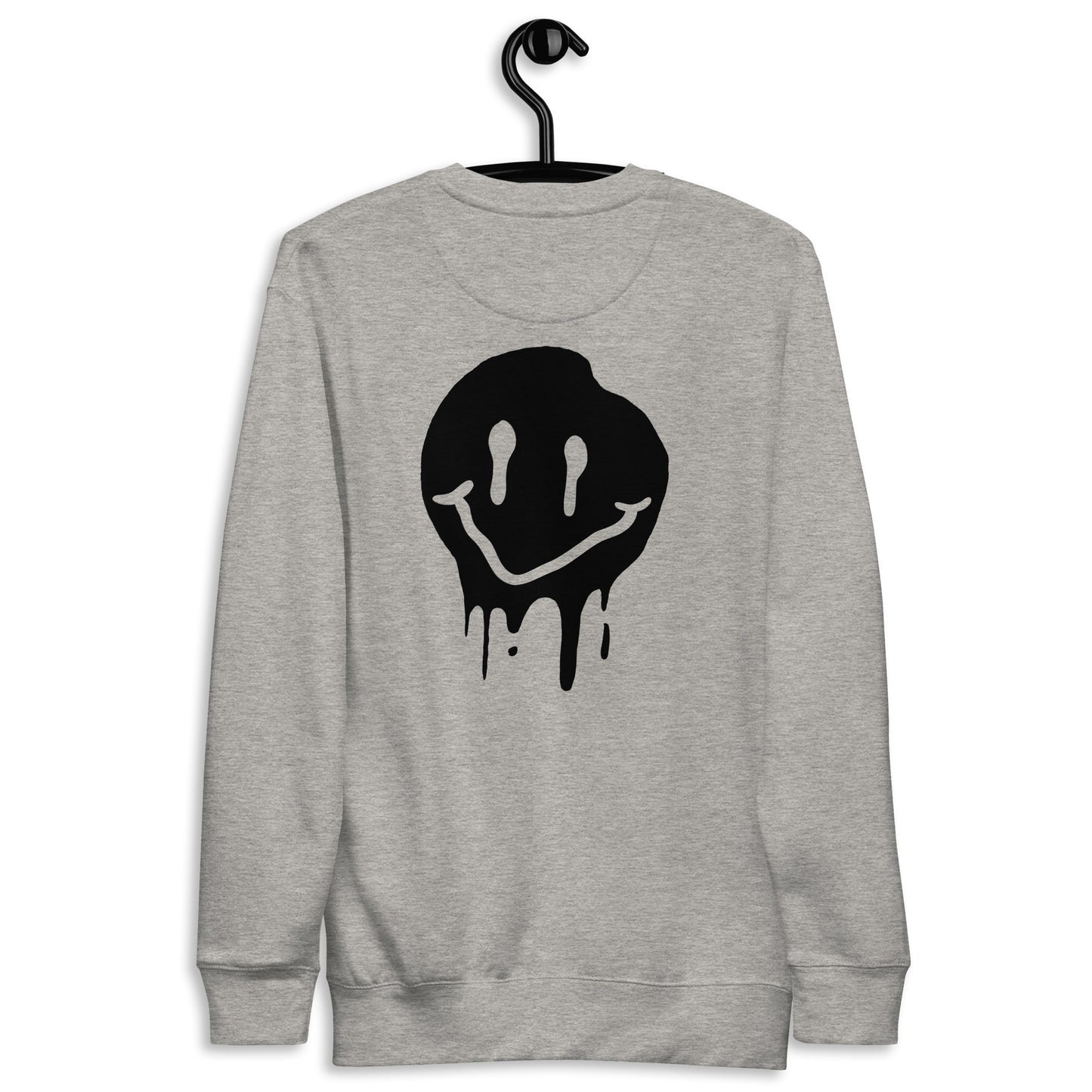 Black Dripping smiley Sweatshirt