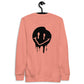 Black Dripping smiley Sweatshirt