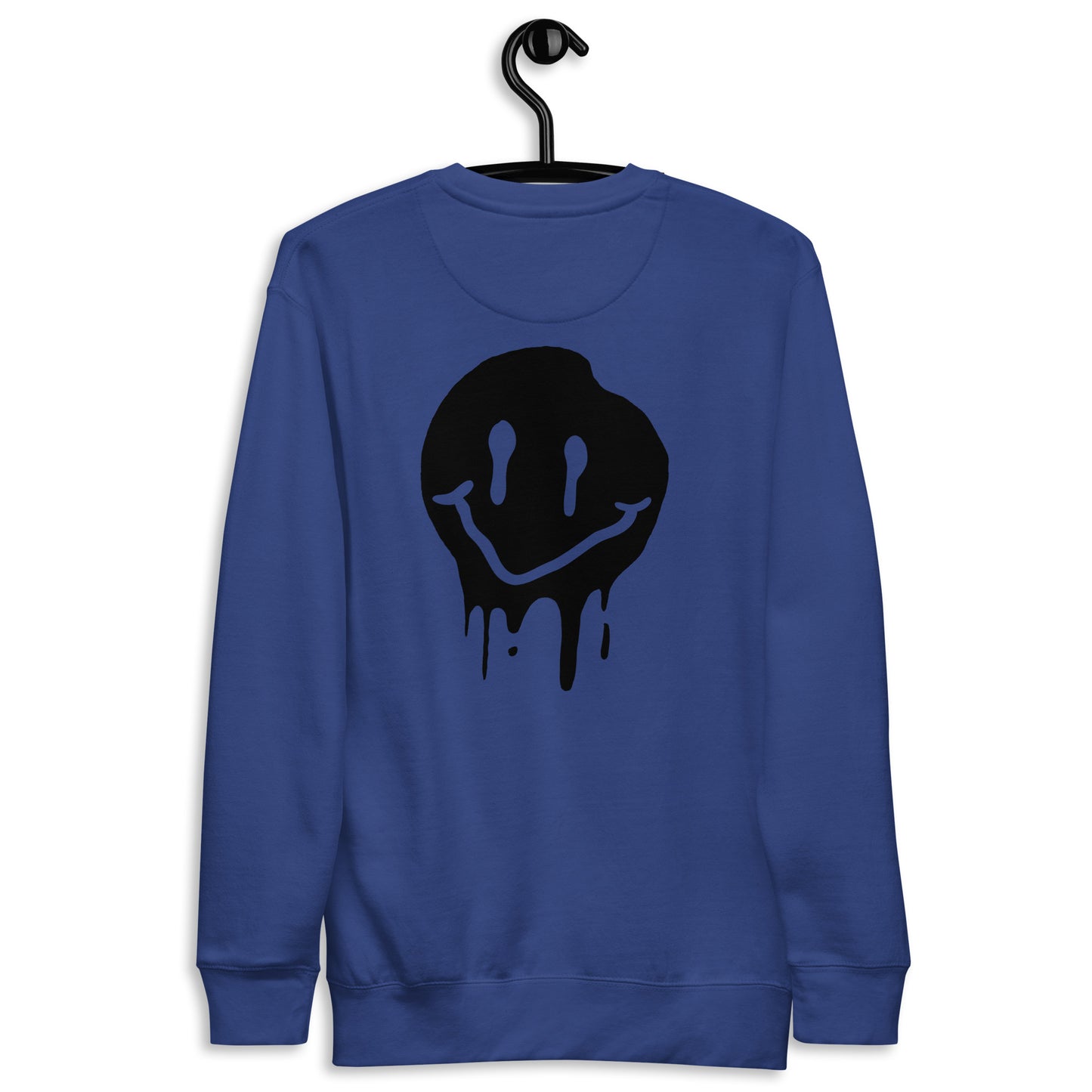 Black Dripping smiley Sweatshirt