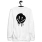 Black Dripping smiley Sweatshirt